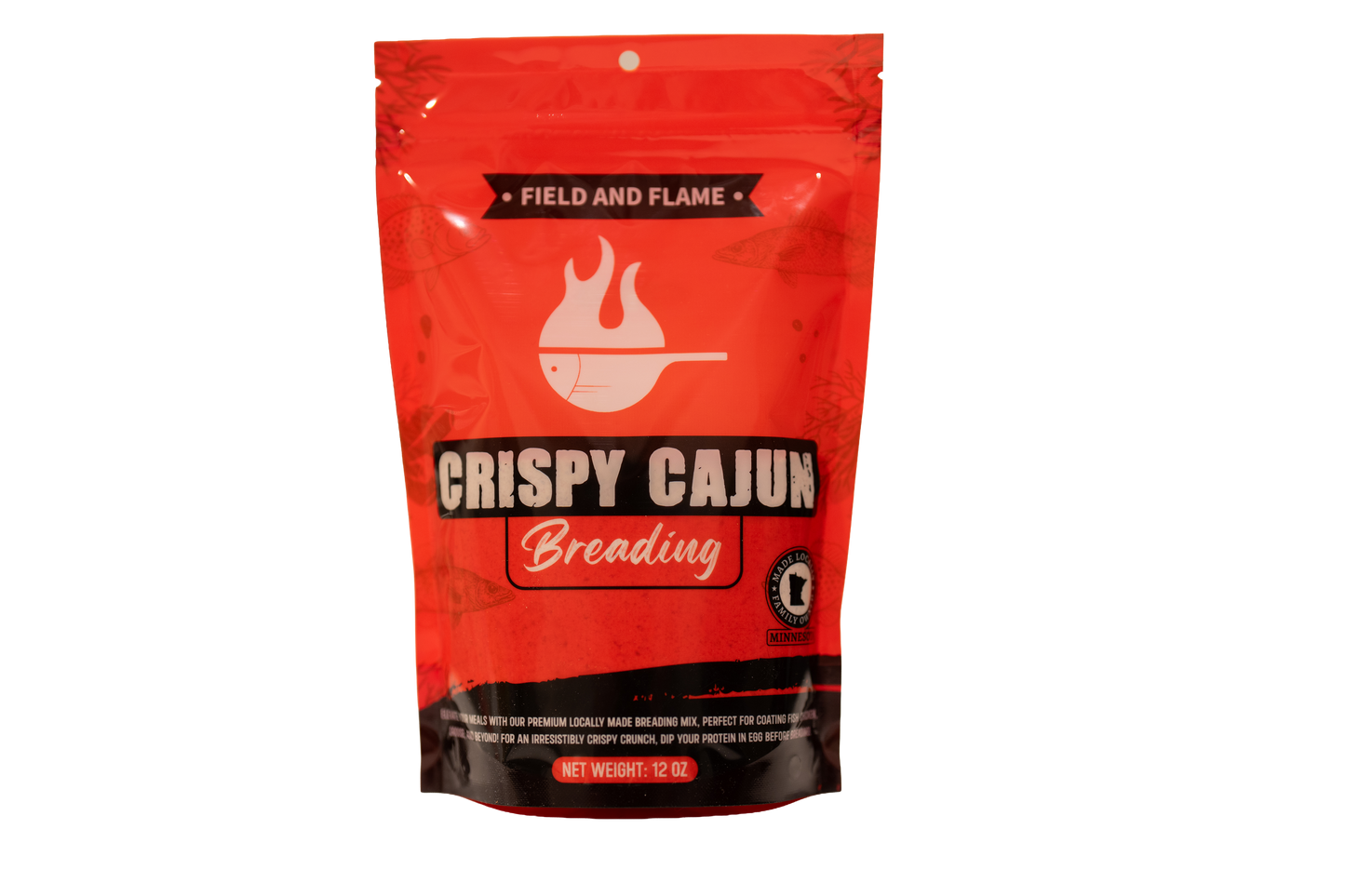 Crispy Cajun Cornmeal Breading